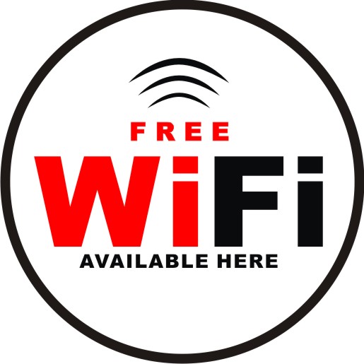 Free Wifi Sign