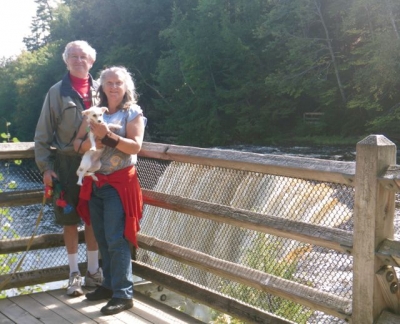 Lexie travels to  Tahquamenon Falls in Michigan's Upper Penninsula