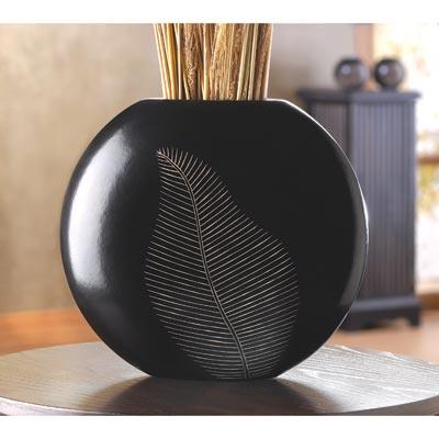 SKU 12053 Artisan Leaf Vase
