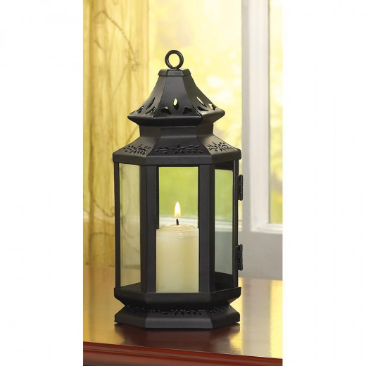SKU 13361 Black Stagecoach Lantern