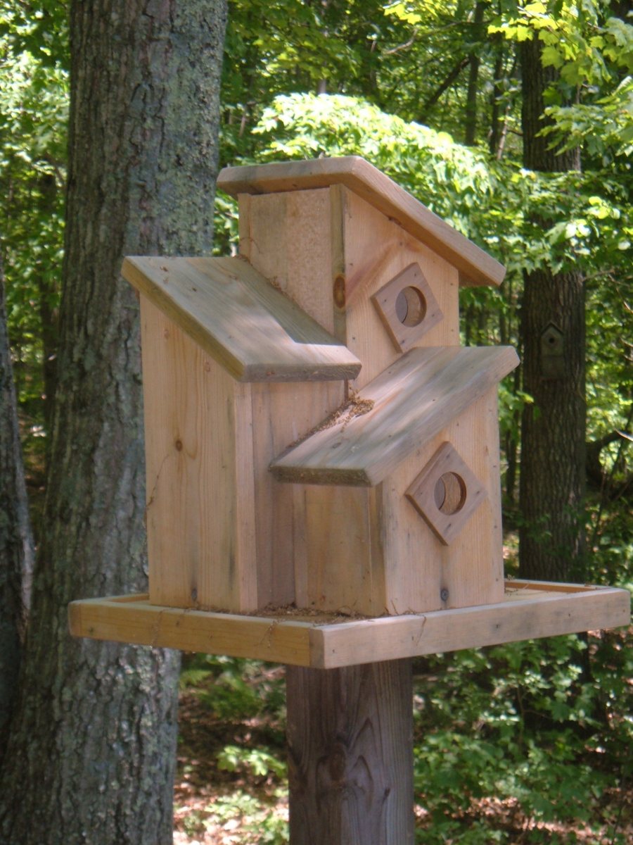 Making Wooden Birdhouses: Birdhouse Ideas, Plans and Designs FeltMagnet
