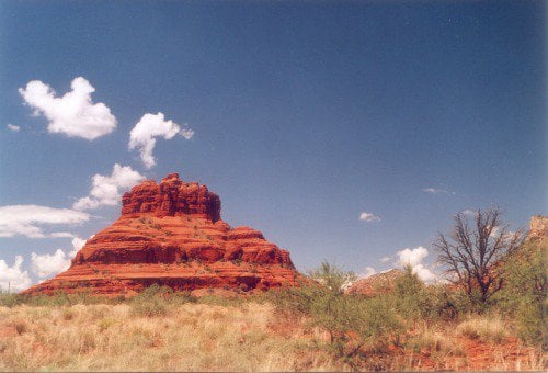 Reminds me of a bell. I think the name reflects that, too, but I don't remember what it is called. Close to Sedona.