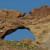 Another view, showing both the larger arch and the smaller arch, directly above it.