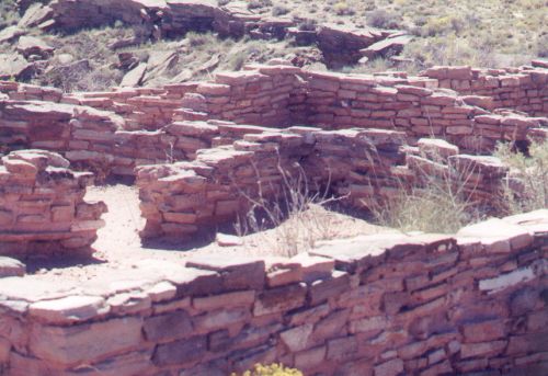 Ruins near the Petrified Forest