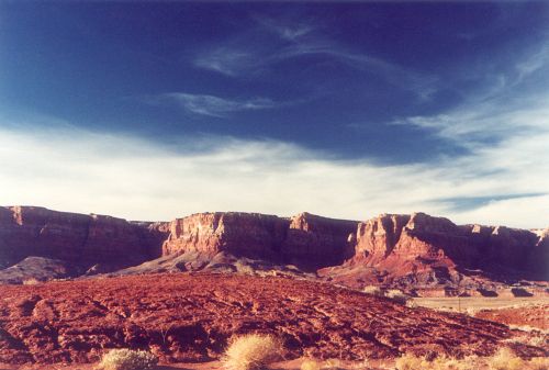 Vermilion Cliffs from a distance
