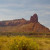Striking mesa with rock.