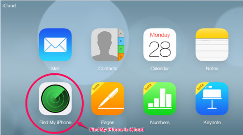 Use Find My iPhone in iCloud to track a lost iPhone