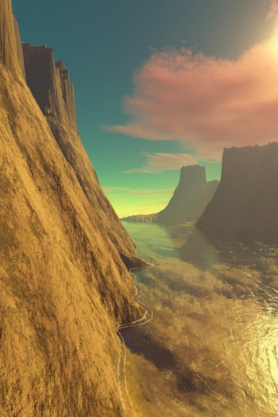 Lucid Waters - An early fantasy image.