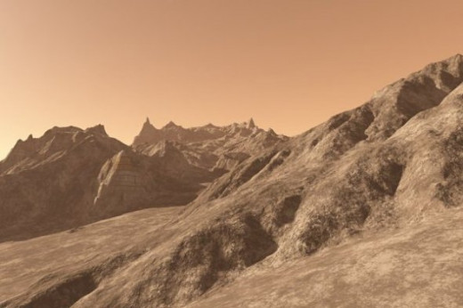 Desolate - An attempt to simulate the surface of Mars.