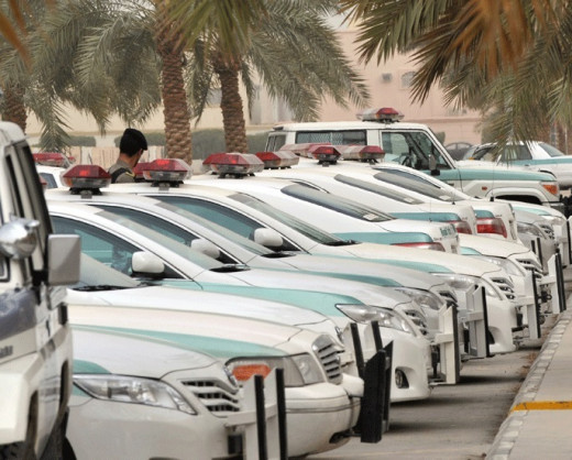 Saudi Police Cars