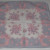 Gray, pink, and white printed vintage hankie. Gray, pink, and white printed vintage hankie.