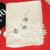 Vintage hankie with embroidery and tatted corner. Vintage hankie with embroidery and tatted corner.
