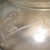 The guardian with his shield raised in the glass lid. The guardian with his shield raised in the glass lid.