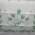 Printed tulips on cotton tea towel.