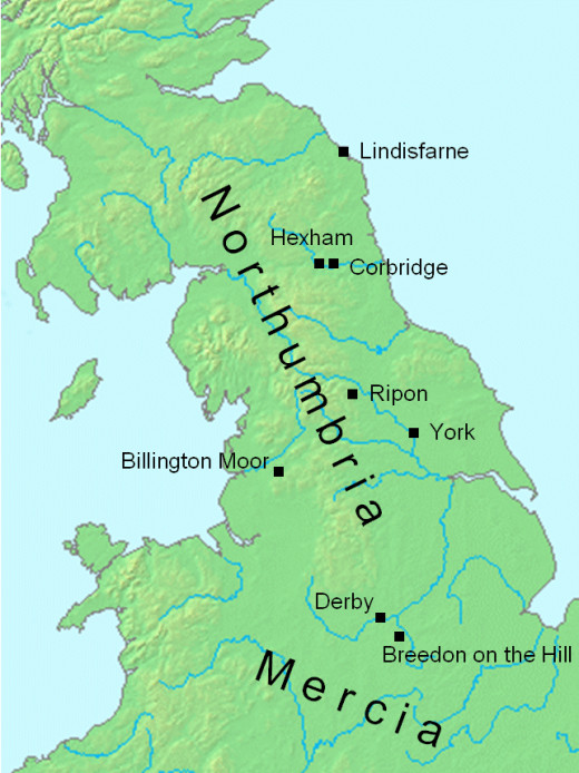 York - Jorvik - at or near the heart of a river network. The Ouse, Trent, Aire, Ure, Swale, Derwent,  Wharfe all led to inland 'burhs', towns built by or astride these rivers and provided a rich trade for Jorvik's merchants