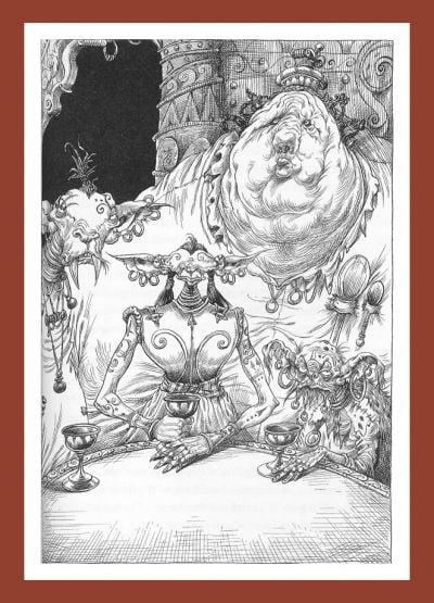 The Goblin Leaders - The great art by Chris Riddell sets these books apart from any others.