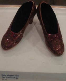 American History Museum Judy Garland Slippers