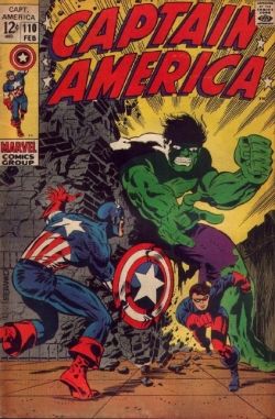 Captain America 110 Hulk