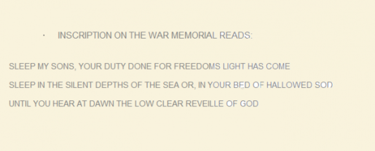 Inscription-the--Pacific-War-Memorial-Corregidor