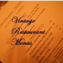 Vintage Restaurant Menus - Quiz