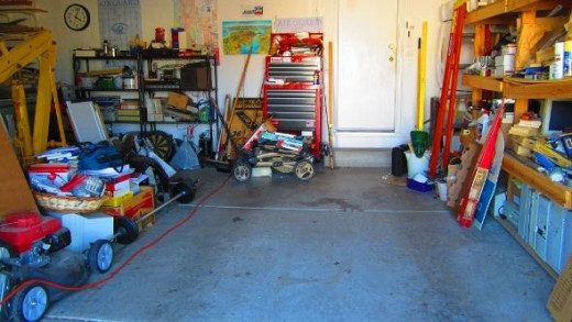 My man cave, in serious need of cleaning