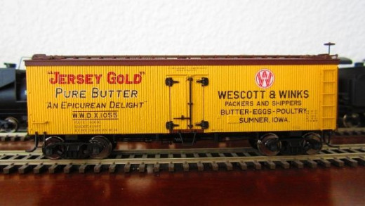 Jersey Gold HO Scale Reefer