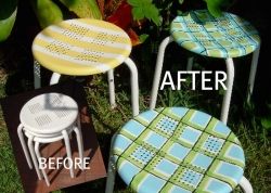 Metal Furniture AFTER Wet Sanding