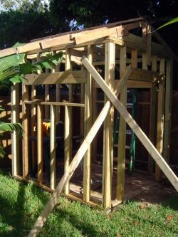 Shed Truss Built