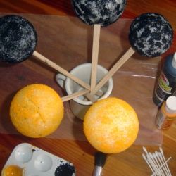 Making a DIY Halloween Bouquet - Eyeball Bouquet