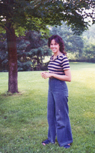Me in High School. I remember those pants.