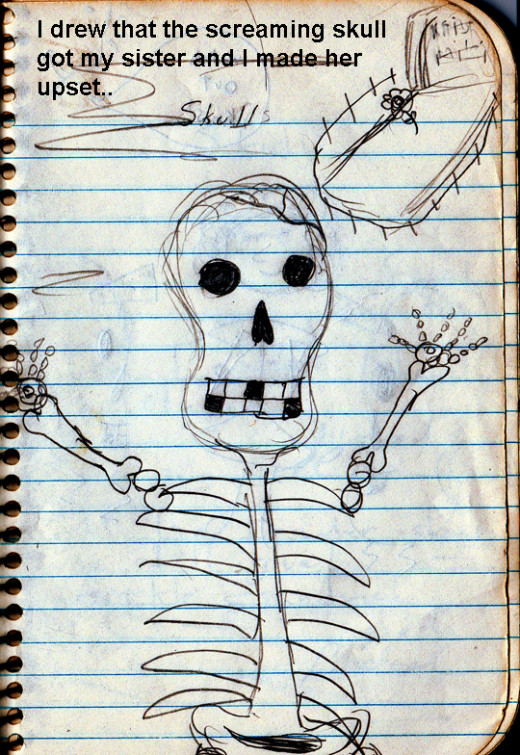 I can't believe I still had this in my childhood papers. I think this movie made a real impression on me.