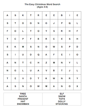 Free Printable Christmas Word Searches for Kids and Adults | HubPages