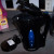 The tea kettle and the base. The kettle can be safely set on any surface even when the water is boiling hot. The tea kettle and the base. The kettle can be safely set on any surface even when the water is boiling hot.