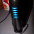 The raised grip on the handle does not glow but does catch the light. It also also pouring a breeze. The raised grip on the handle does not glow but does catch the light. It also also pouring a breeze.
