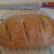 Sometimes I make plain bread like this oval; I'm still getting the hang of making the slits just right