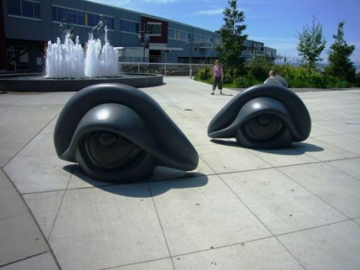 The Olympic Sculpture Park on the Seattle Waterfront