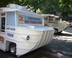 Westlake Center Ride the Ducks Mini Duck Ticket Booth