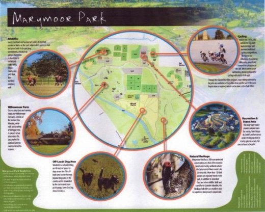 Map of Marymoor Park - Redmond, WA