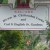 Even the signs are surrounded by flowers
