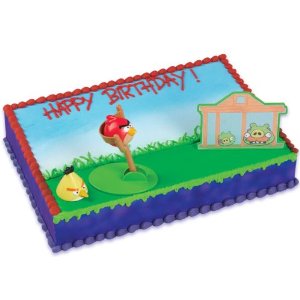 Angry Birds cake decorations