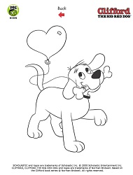 Clifford coloring Pages
