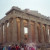 Entering the Acropolis through the Propylaia, the huge gates, one finds the west end of the Parthenon on the right... Entering the Acropolis through the Propylaia, the huge gates, one finds the west end of the Parthenon on the right...