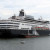 Visiting ship. French-flagged and docked at the Iberville Maritime Terminal: Hangar 3 Visiting ship. French-flagged and docked at the Iberville Maritime Terminal: Hangar 3