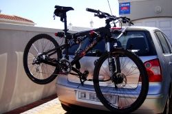 bike rack for hatchback with spoiler