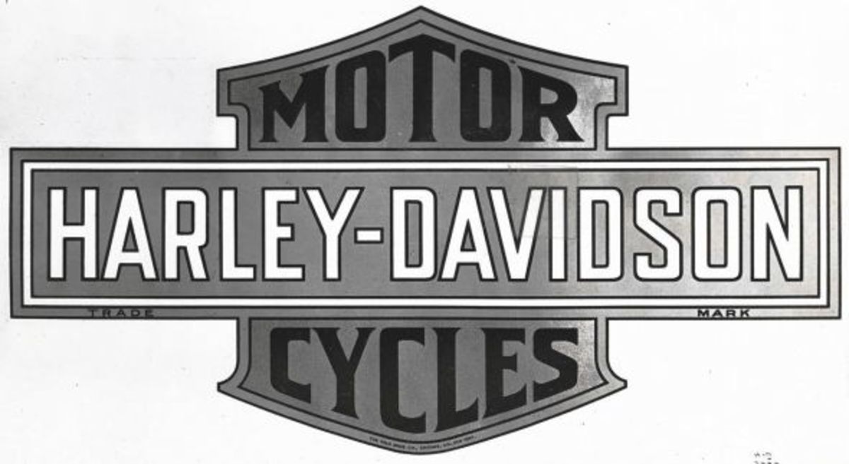 First Harley Davidson logo