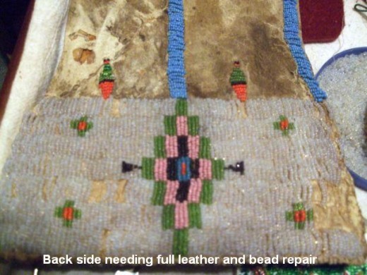 Back side of possible bag