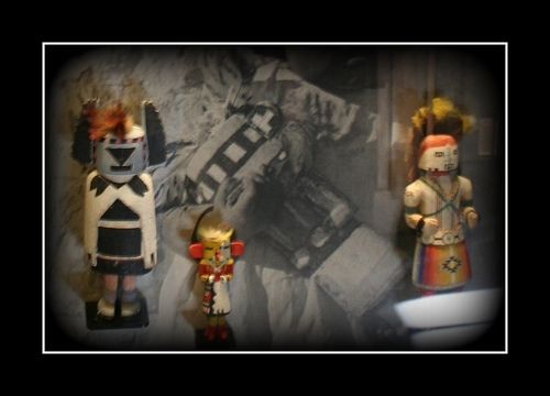 Hopi spirit dolls at the Tusayan Museum