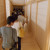 Traditional Japanese sliding doors. Traditional Japanese sliding doors.