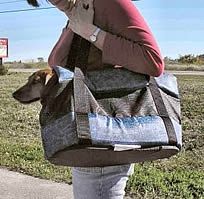 Oliver in the Padded Shoulder Carrier