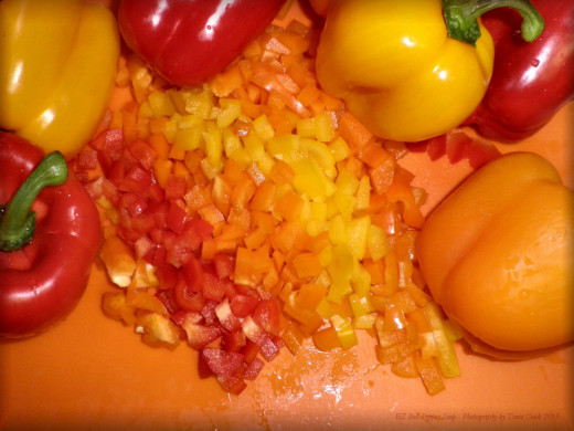 Sweet Bell Peppers For Red Pepper Soup